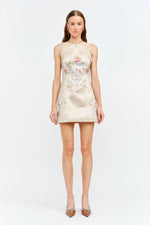 Vintage Floral Mini Dress