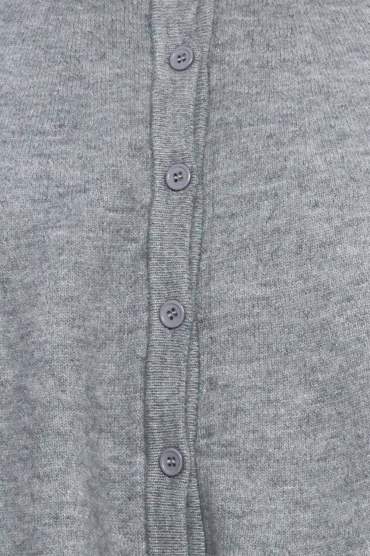 Earl Grey Knit Capelet Sweater