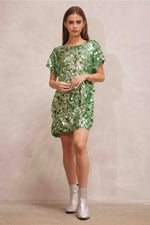 Fearless Sequin T-Shirt Dress