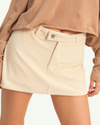 Oat Corduroy Mini Skort