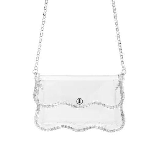 Clear Wave Purse