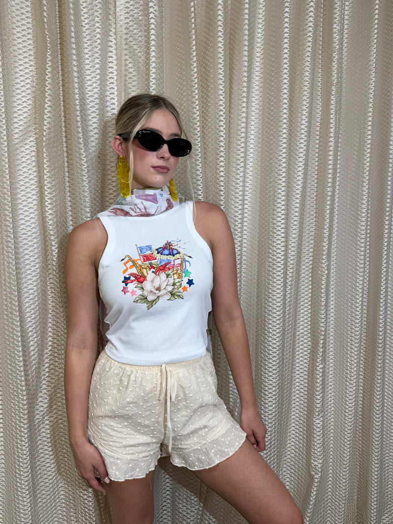 Sand Eyelet Short
