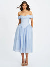Ella Blue Corset Dress