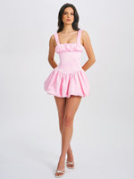 Sugarplum Pink Mini Dress