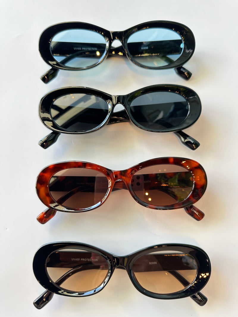 Selena Oval Sunglasses