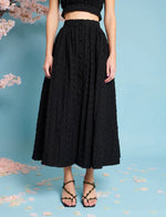 Mara Jacquard Midi Skirt