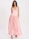 Baby Pink Drop Waist Gown