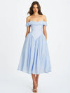 Ella Blue Corset Dress