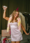 Moonshine Pink Rhinestone Dress