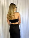 Britney Black Sequin Top