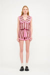 Darling Striped Short Set
