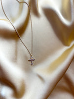 Rose Cross Necklace