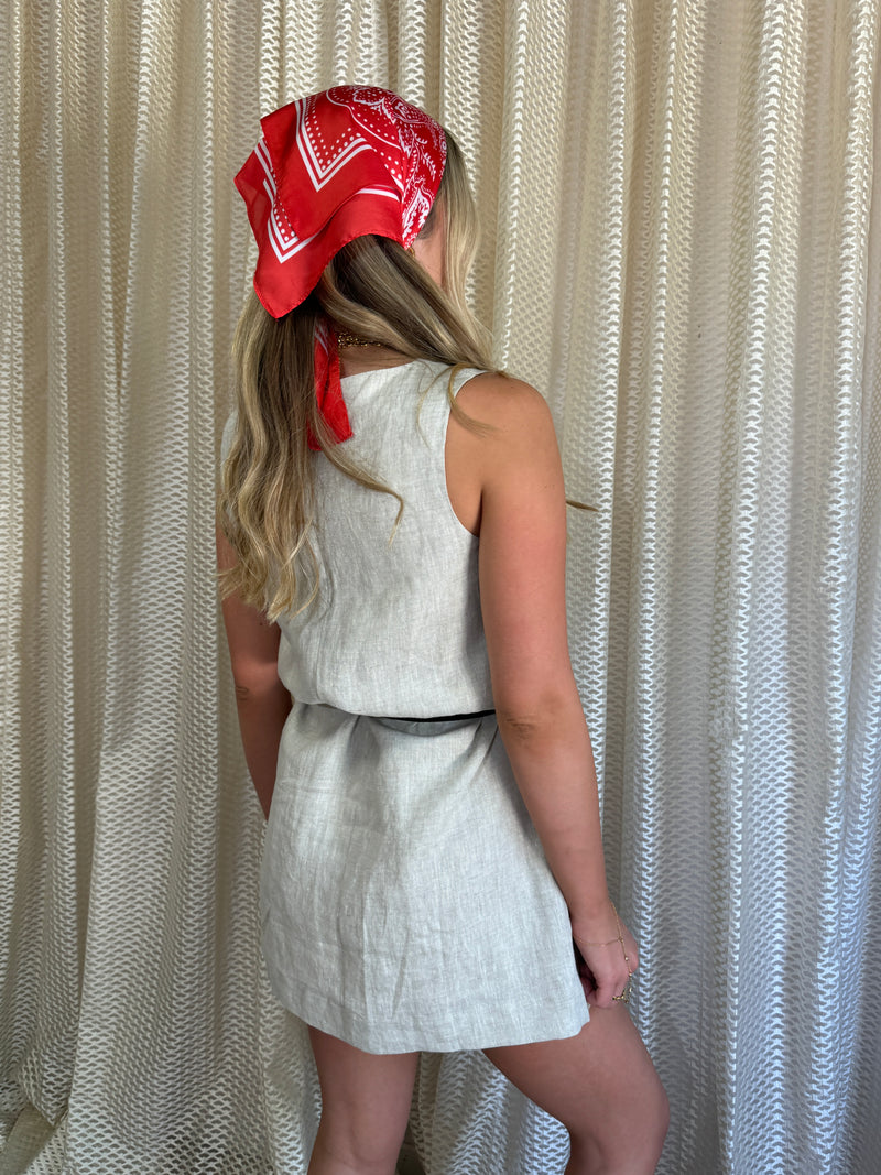 Lizzy Linen Shift Dress