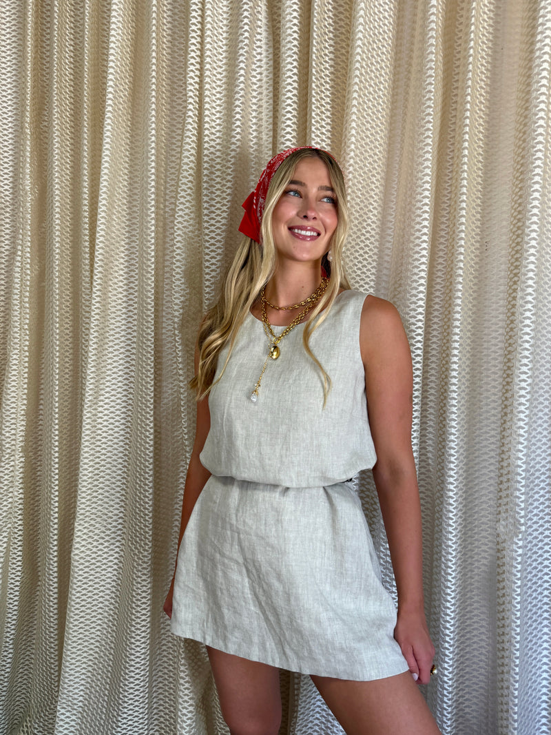 Lizzy Linen Shift Dress