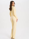 Canary Yellow Structured Blazer