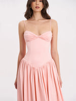 Baby Pink Drop Waist Gown