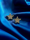 Rhinestone Star Stud Earrings