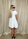 Red Ribbon & Lace Babydoll Dress