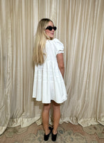Red Ribbon & Lace Babydoll Dress