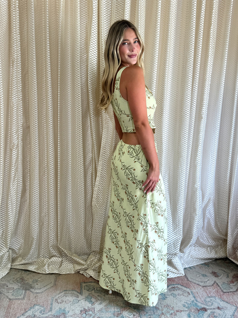 Kelsey Floral Corset Top
