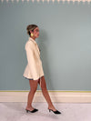 Pastel Butter Belted Blazer