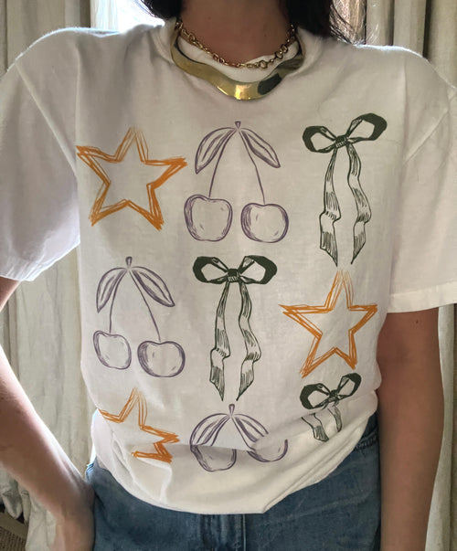 Mardi Gras Icons Tee