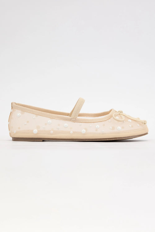 Pearl Drop Ballet Flats