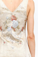 Vintage Floral Mini Dress
