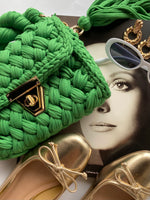 Woven Tassel Handbag