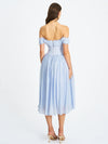 Ella Blue Corset Dress