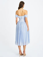 Ella Blue Corset Dress