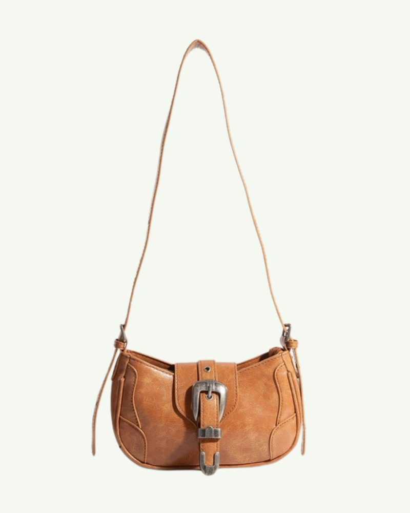 Brown Western Crossbody Purse