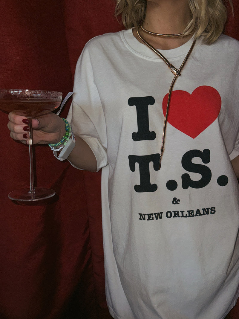 I Love TS & Nola Tee