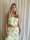Kelsey Floral Corset Top