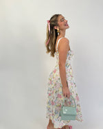 Pastel Floral Midi Dress