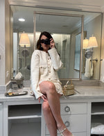 Carla Jacquard Mini Skirt