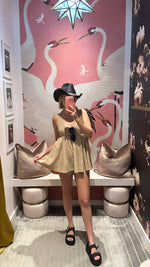 Taupe Babydoll Romper