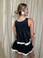 Navy Floral Fields Set