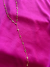 Rainbow Stone Y Necklace
