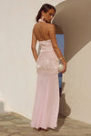 Sugarplum Pink Sequin Halter