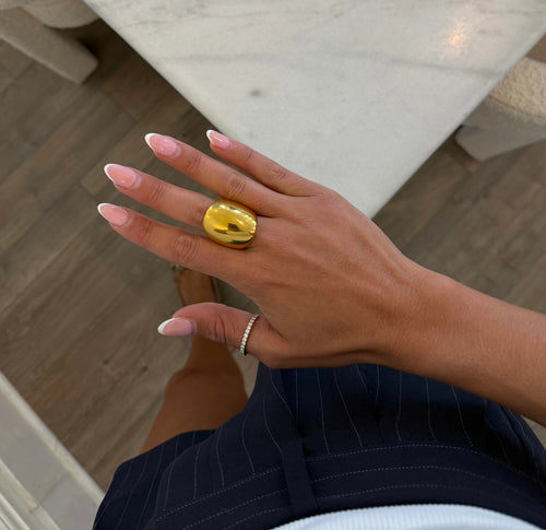 Clara Chunky Gold Ring