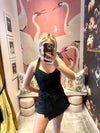 Rosette Wrap Skort