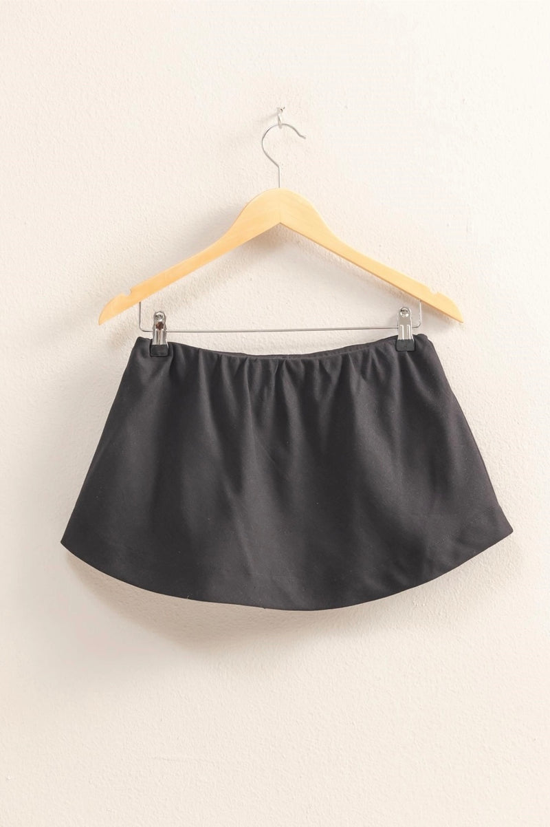 Black Mini Skort