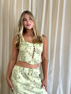 Kelsey Floral Corset Top