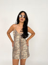 Tiger Denim Mini Dress