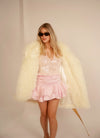 Laney Pink Ruffled Skirt
