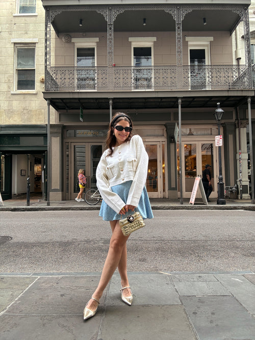Golden Heart Knit Jacket