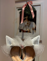 Organza Bow Mules