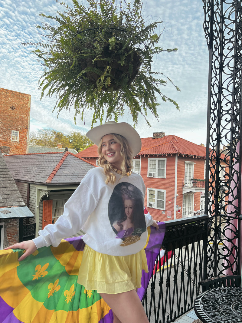 Marie Mardi Gras Sweatshirt