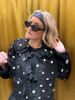 Sophie Polka Dot Sherpa Jacket